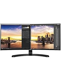 LG 34UC80-B 34-Inch 21:9 Curved UltraWide QHD IPS Monitor with USB Quick Charge