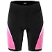 NOOYME Womens Bike Shorts for Cycling with 3D Padded Breathable Women Cycling Shorts (XXL, Flame with sea)
