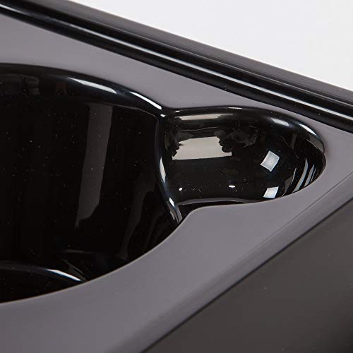 IRIS 6 QT Airtight Elevated Feeder, Smoke/Black Pricepulse