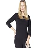 Luxxe® Slimming Apparel Women's Slimming 3/4 Sleeve Crewneck