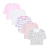 TupTam Baby Meisje Shirt met Lange Mouwen 5-pack
