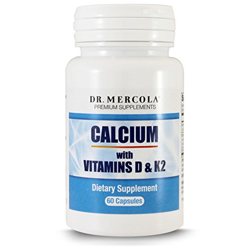 Dr. Mercola Calcium With Vitamin D & Vitamin K2 - 60 Capsules - Total Bone Health Support - Eggshell Calcium - Vitamin K2 as MenaQ7 - Vitamin D3 as Cholecalciferol Dr. Mercola Calcium With Vitamin D & Vitamin K2 - 60 Capsules - Total Bone Health Support - Eggshell Calcium - Vitamin K2 as MenaQ7 - Vitamin D3 as Cholecalciferol