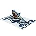 Paper Love Shark Pop Up Card, 3D Popup Greeting Cards, For Fathers Day, Mothers Day, Thank You, Get Well, Graduation, Spring, Valentines Day, Wedding, Anniversary, Birthday, Any Occasion | 5