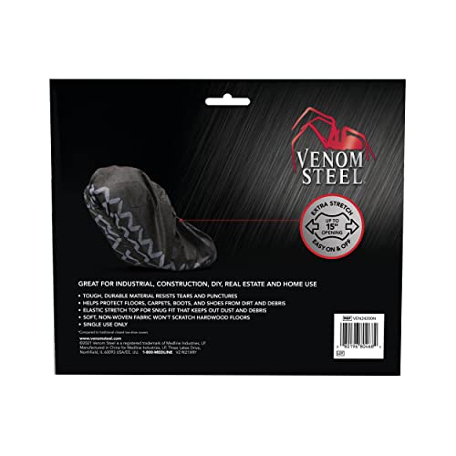 Venom Steel Boot and Shoe Covers, Tough, Easy On, Fits Over Boots