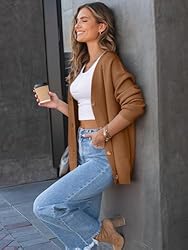 LILLUSORY Women Oversized Cardigan Sweater 2025