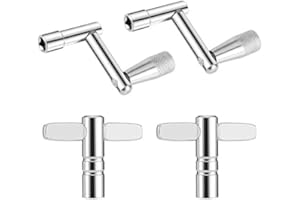 KNR HARMONY Drum Keys for Tuning Drums 4 Pack Drum Tuner Universal Drum Tuning Key & Continuous Motion Speed Key for Drummers Percussion Hardware Tool
