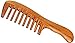 Jaciya Wide Tooth Comb Natural Green Sandal Wooden Hair Comb - No Static Sandalwood Scent Natural Hair Detangler Comb - Handmade Wavy Handle Detangling Comb