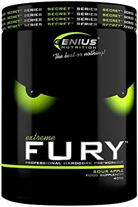 Genius Nutrition Fury Extreme 405g (Apple Sour, 405g)