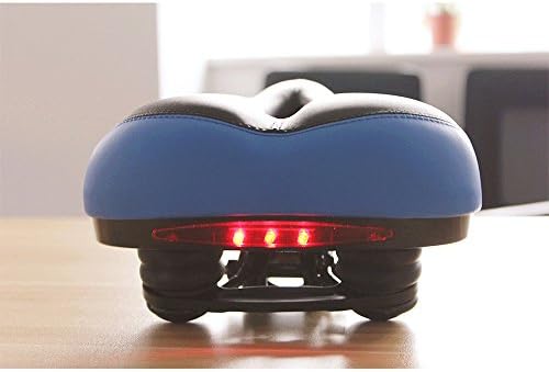 RUNMO Bike Seat Safety Bike light For Mountain Bike, Road Bike, Kids Bike,Exercise Bike Seat, Electric Bike Seat Including 3 Bright Lights &amp; Drawstring Bag 2-Year Warranty