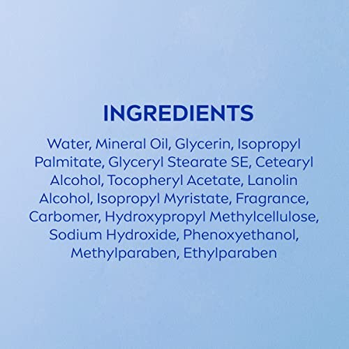 NIVEA ORIGINAL MOISTURE BODY LOTION WITH VITAMIN E, BODY LOTION FOR DRY SKIN, 16.9 FL OZ PUMP BOTTLE