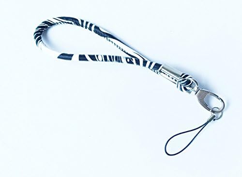 Fashion New Wrist Strap PU Flower Leather Hand Wrist Lanyard Strap String for Camera & Cell Phone & Purse& Keychain-Charms Around Your Wrist— Assorted Color (PU Flower Leather) (Leopard)