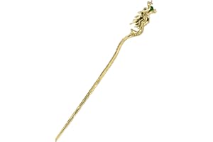 Holibanna Dragon Hairpin Metal Hair Stick Lightweight Chinese Hair Chopsticks for Women Hanfu Daily Updo Styling Accessories