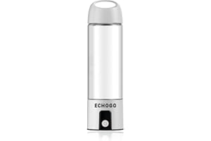 Echo Go™ Hydrogen Water Bottle,Hydrogen Water Bottle Generator,Portable H2 Rich Water Cup,Your Perfect Partner for a Health-Conscious Lifestyle 230ml (White)
