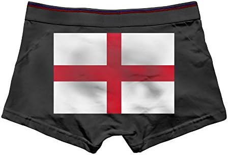 Chion Mens Flag of England Print Underwear Boxer Briefs Underpants