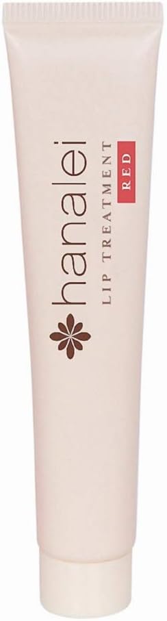 Lip Treatment by Hanalei, Made with Kukui Oil, Shea Butter, Agave, and Grapeseed Oil Soothe Dry Lips, (Cruelty free, Paraben Free) MADE IN USA Red (15g/15ml/0.53oz)