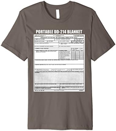 My Portable DD-214 Blanket Veteran Pride Shirt