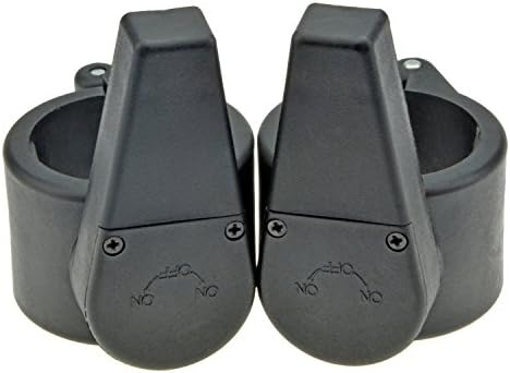 Flyshine 2pcs Olympic Barbell Lock Jaw Collars Weightlifting Barbells 5cm Snap Locking Jaw