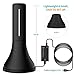 HDTV Antenna - 2019 Update Version Portable HDTV Digital Antenna, 60-120Mile Long Range with Signal Amplifier for 4K HD VHF Uhf Local TV Channels with 13ft Coaxial Cable