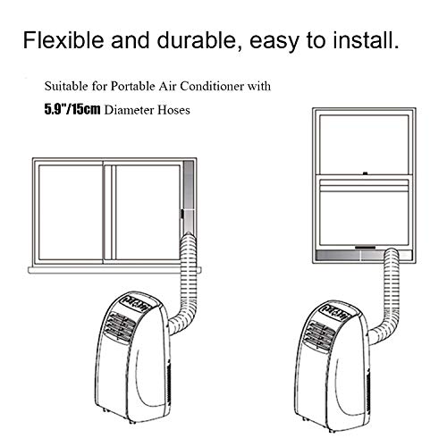 Portable A/C Window Vent kit,Universal Portable Air Conditioner