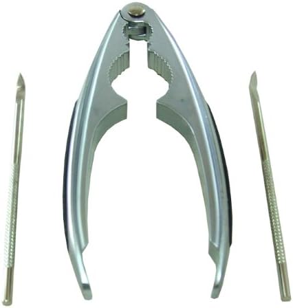 KITCHENMATE - Heavy-Duty Seafood / Nut Cracker With 2 Picks