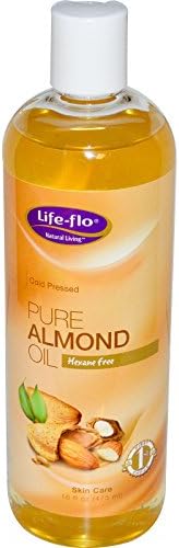 Life Flo Health, Pure Almond Oil, Skin Care, 16 fl oz (473 ml) - 3PC