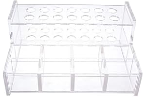 AIRGOESIN Dental Acrylic Organizer Case Resin Composite Dispenser Syringe Brush Stand Holder Dental Cement Organizer