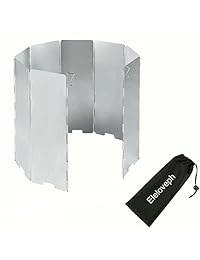 Eleloveph Camp Stove Windshield,Camp Stove Windscr