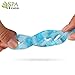 5 Pack Toe Separators Stretchers Straighteners & Dividers for Correcting Overlapping Toes, Bunions, Hammer Toe, Corns, Pedicures SPA Toes - Orthopedic - Soft Gel Spacers - Cleansing Alcohol Pad