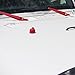 AVOMAR 2Pcs Hood Footman Loop Windshield Stops Rubber Bumper Caps Cover Compatible for 2007-2017 Jeep JK Wrangler & Unlimited