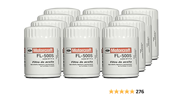 Amazon Com Motorcraft Fl500sb12 12pk Oil Filter Fleet Pk 5z6714b Automotive