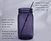 Long Safer Rounded End Stainless Steel Metal Straws for Large Cups, Tall Glasses, or Quart Mason Jars (4 Pack + Cleaning Brush + Bag)