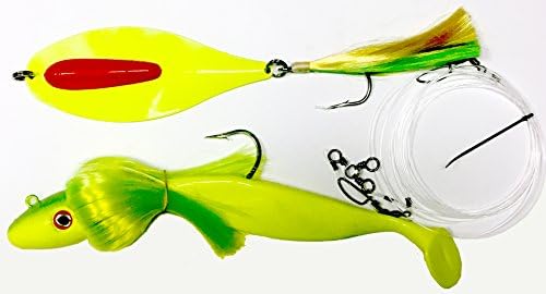 Tony Maja - Striper Killer Maja Magic Mojo 9-in Shad Rig 32 oz & #4 Spoon