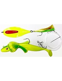 Tony Maja Striper Killer Maja Magic Mojo 9 in Shad Rig 24 oz & # 1 Spoon