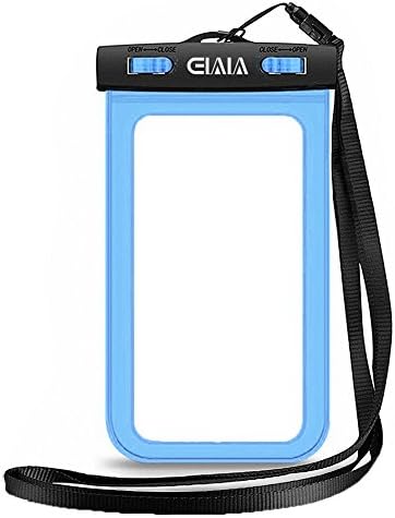 Elala Waterproof Case, Universal Cellphone Dry Bag for iPhone 7, 7 Plus, iPhone 6S 6,6S Plus,SE 5S, Samsung Galaxy S6 Note 5 4, HTC LG Sony Nokia Motorola up to 6.0" diagonal.