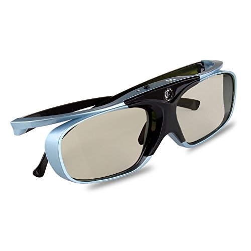 3D Glasses, APEMAN DLP Series Glasses Rechargeable Hi-Brightness/Hi-Contrast Compatible with All DLP 3D Projectors