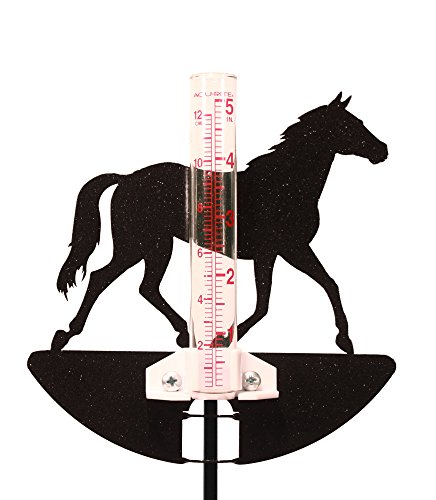 SWEN Products HORSE - QUARTER Rain Gauge