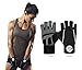 Best Fingerless Weight Lifting Gloves with Wrist Wrap Support for Men or Women. A Perfect Pair of Sports Gloves for Weightlifting, Crossfit, Working Out or Exercise.