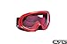 CRG Sports Motocross ATV Dirt Bike Off Road Racing Goggles RED T815-3-2 T815-3-2 Transparent lens red frame