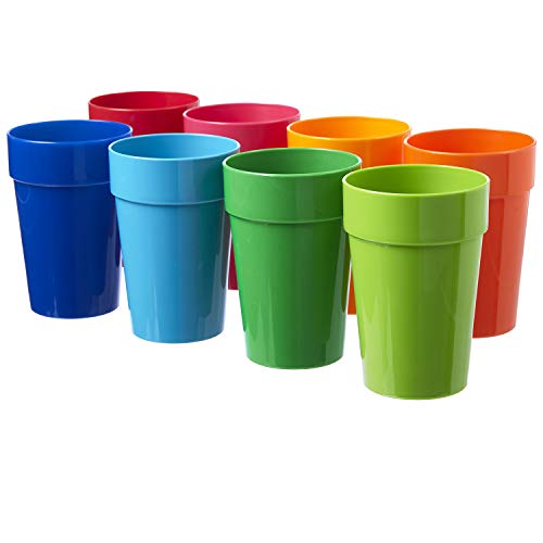 6 Spectrum+Unbreakable+Plastic+Tumblers+Assorted