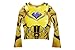 Power Rangers Deluxe Ranger Dress Up Shirt and Chest Armor (Yellow/Slate)