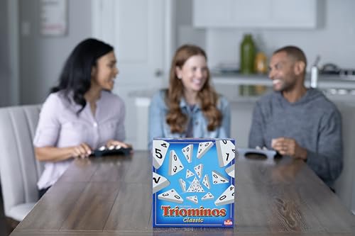 Goliath - Triominos Classic - Beliebtes Brettspiel bei Jung und Alt ab 6 Jahren - Familienspaß und Gesellschaftsspiel für 2-4 Spieler - Mit Taktik und Strategie für Kinder und Erwachsene 2