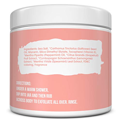 Skin Sherbet Peach Blossom Dreams Body Polish Salt Scrub - 23oz - Thumbnail 2