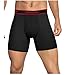 Champion Mens Elite SmartTemp Vapor Tech- Boxer Briefs, Black, 4-Pack (Large)