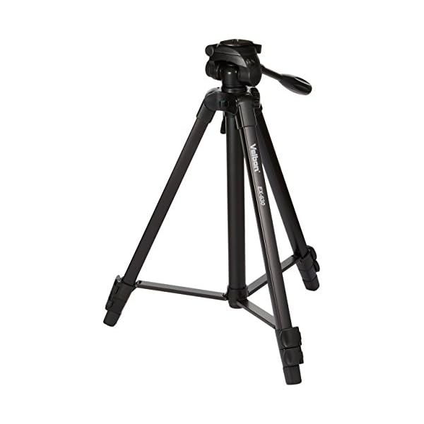 Velbon EX-630 Aluminium Dreibein-Stativ (Höhe 168 cm, Belastbarkeit 3 kg)