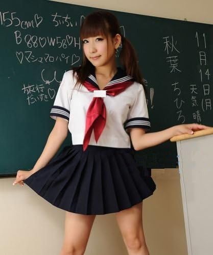Amazon せ ん せ い 赤スカーフ セーラー服 ニーハイ付 絶対領域 確保 コスプレ 仮装 通販 Amazon せ ん せ い 赤スカーフ セーラー服 ニーハイ付 絶対領域 確保 コスプレ 仮装 通販