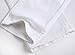 Men's White Zipper Ripped Distressed Destroyed Skinny Fit Jeans with Holes