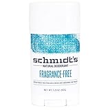 Schmidt's Deodorant, Fragrance-Free, 3.25 oz (92 g)