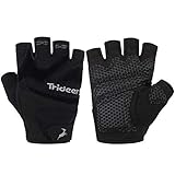 Trideer Workout Gloves, Full Palm Protection & Extra Grip,Rowing Gloves, Gym Gloves for Training, Fitness, Exercise (Men & Women)