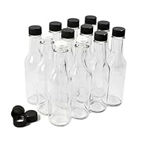 NiceBottles - Hot Sauce Bottles, 5 Oz - 12 Pack