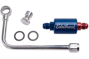 Edelbrock 8134 Chrome Fuel Line